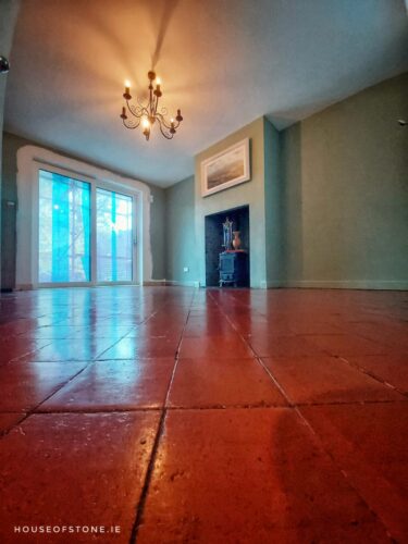 QUARRY TILE FLOOR - Dun Laoghaire.Co. Dublin.